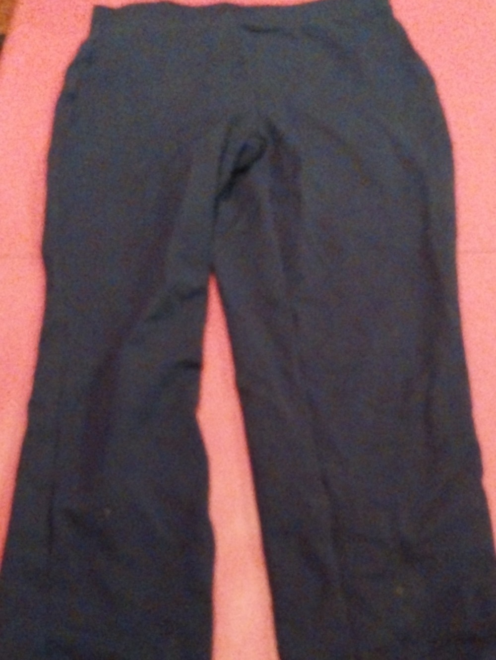 Women's Michael Kors Classic Straight Leg Pants in Navy